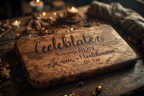 Celebrate Cutting Board