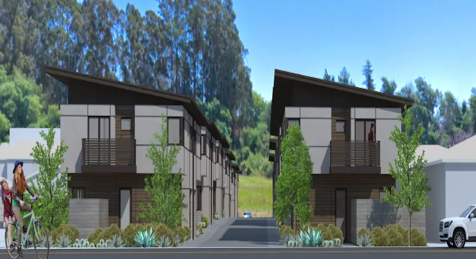 3212 Mission Drive Rendering from Mission Drive