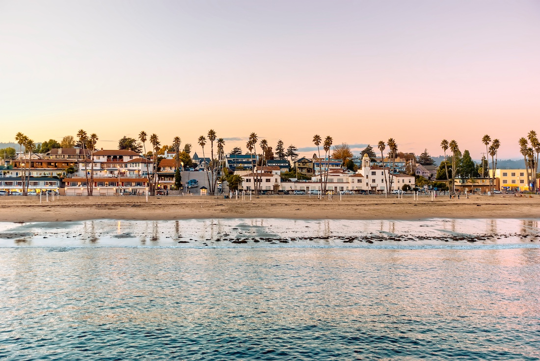 Santa Cruz Beach California 
