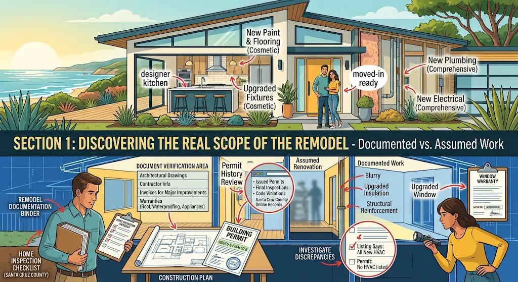 Scope of the remodel