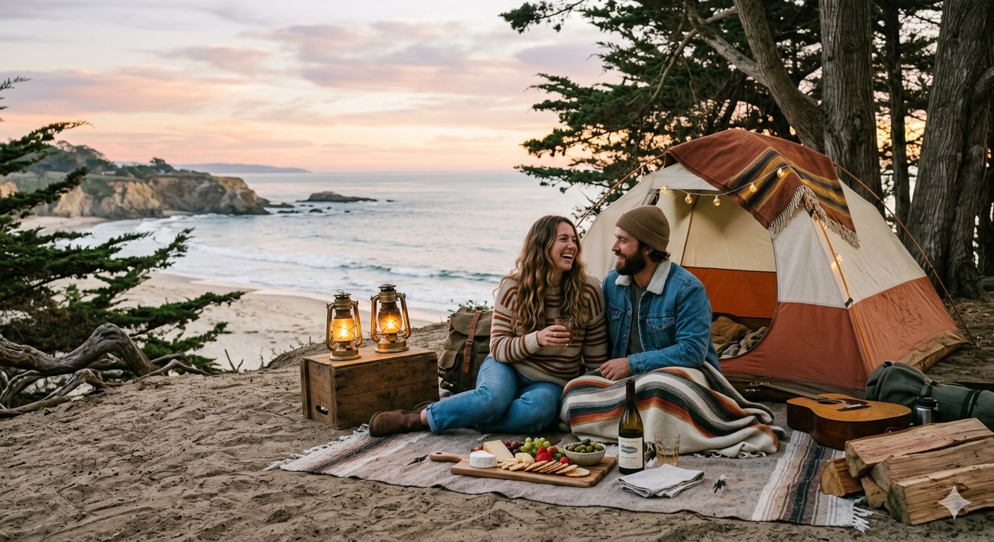camping near the coast