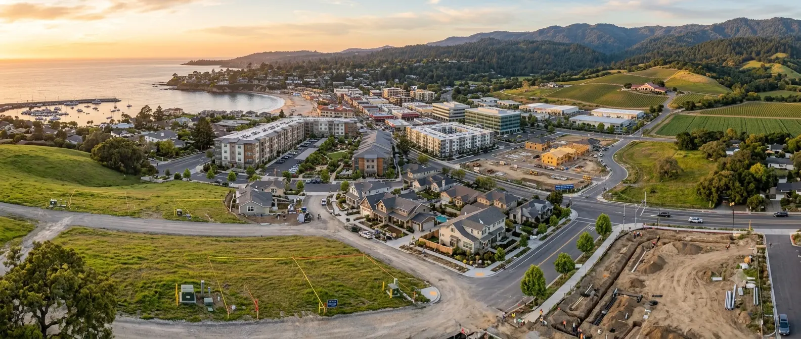 land and development potential properties 