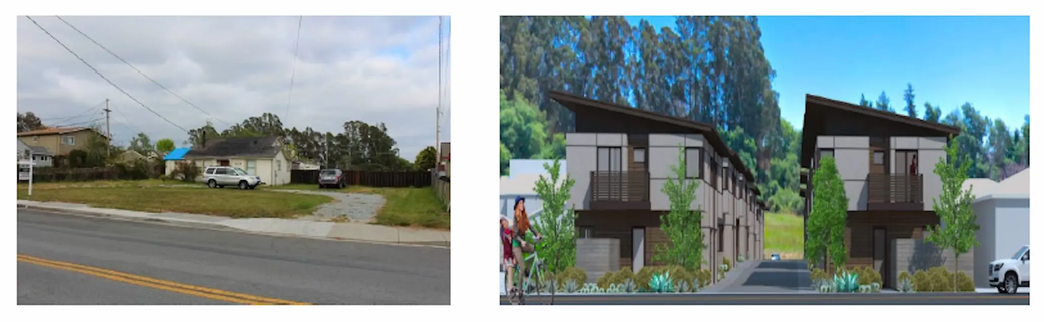Mission land and rendering for 21 units