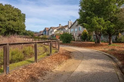 Skypark trail in Scotts Valley